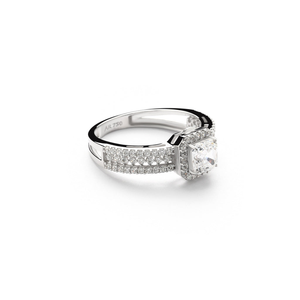Aurora Cincin Emas 18K - Imperial Mozaic 00003