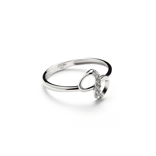 Load image 1 in gallery view. Aurora Cincin Emas 18K - Ivana