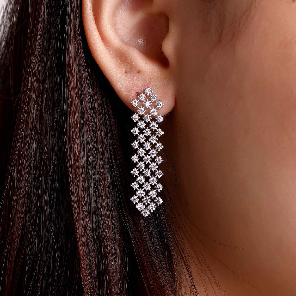 Aurora Anting Emas 18K - Elegance 001