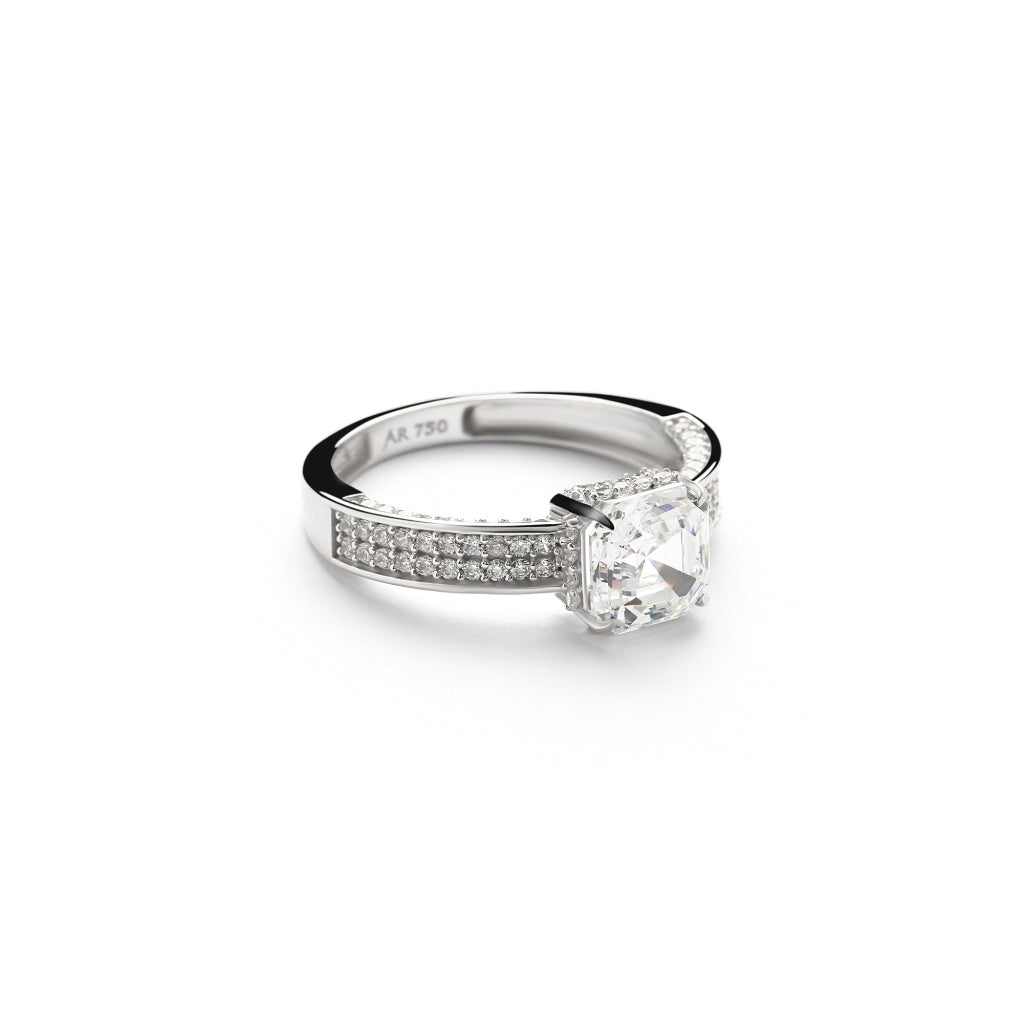 Aurora Cincin Emas 18K - Imperial Mozaic 00001