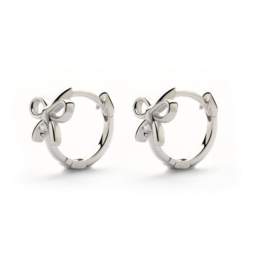 Load image 1 in gallery view. Aurora Gold - Anting Emas 18K - Shana Hoops Earring