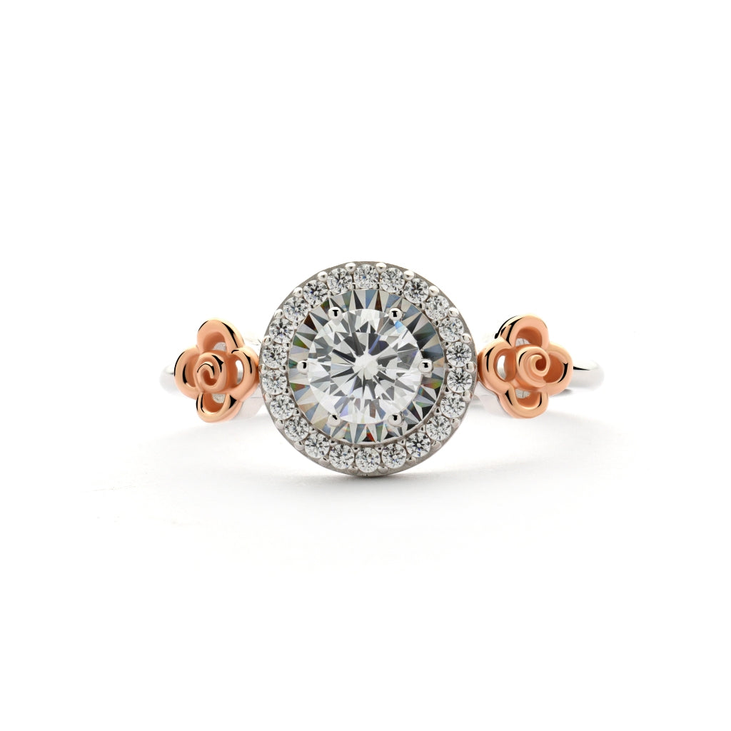 Aurora Gold - Cincin Emas 18K - Araya Ring - Roses Collection