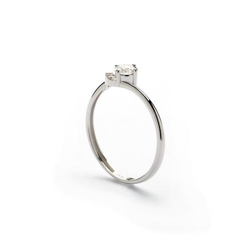 Load image 1 in gallery view. Aurora Gold - Cincin Emas 18K - Cila Ring