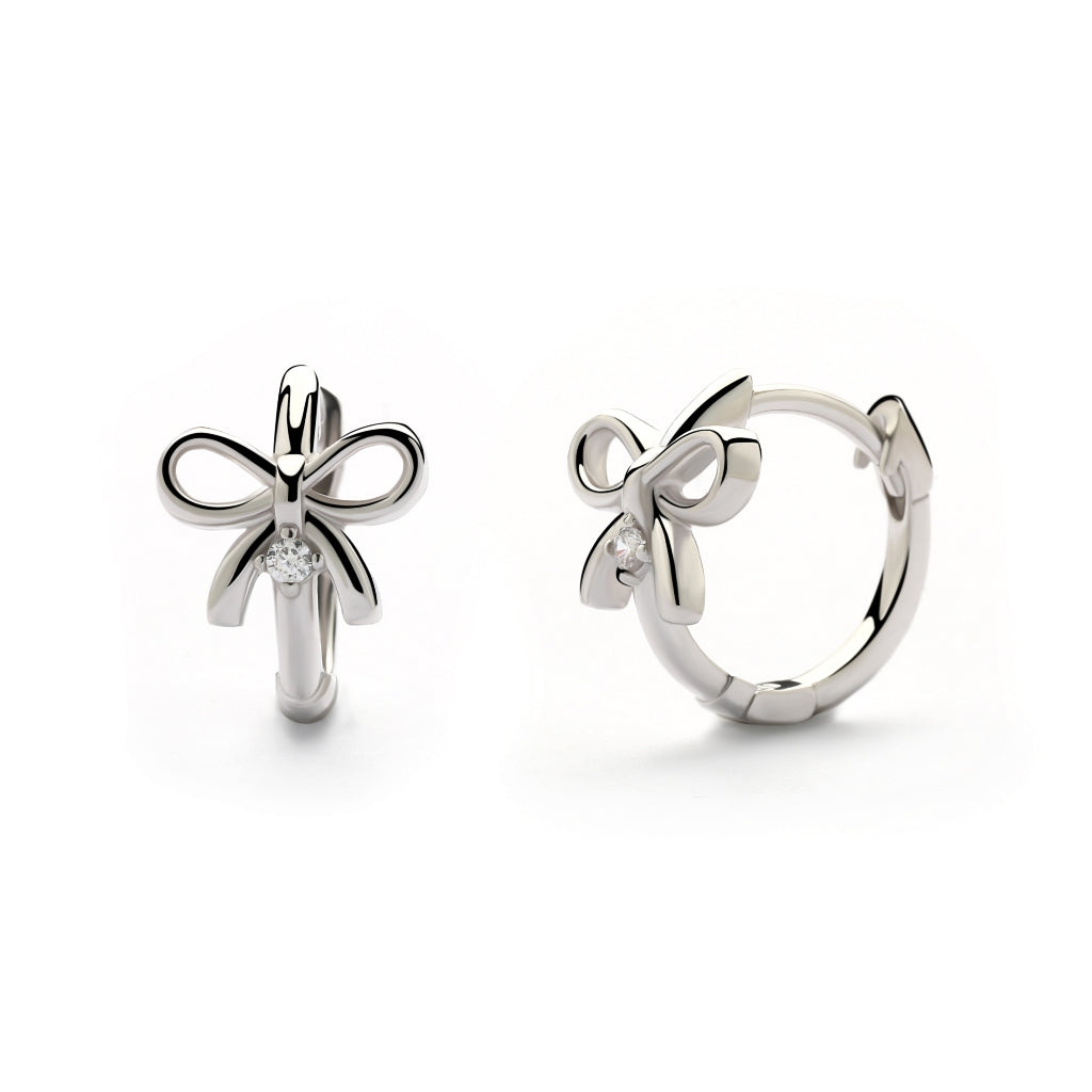 Aurora Gold - Anting Emas 18K - Shana Hoops Earring