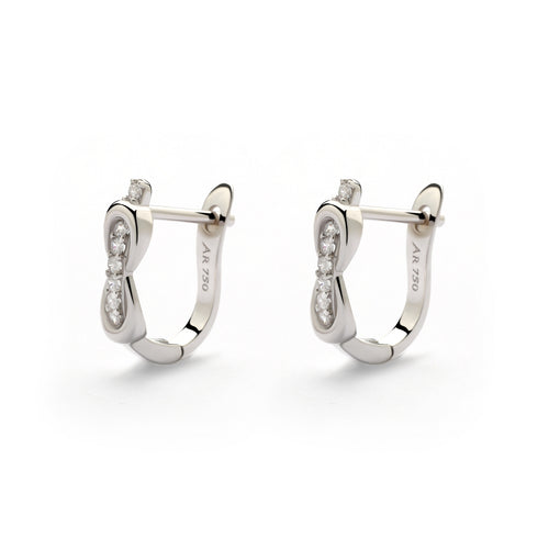 Load image 1 in gallery view. Aurora Gold - Anting Emas 18K - Nyra Hoops Earring