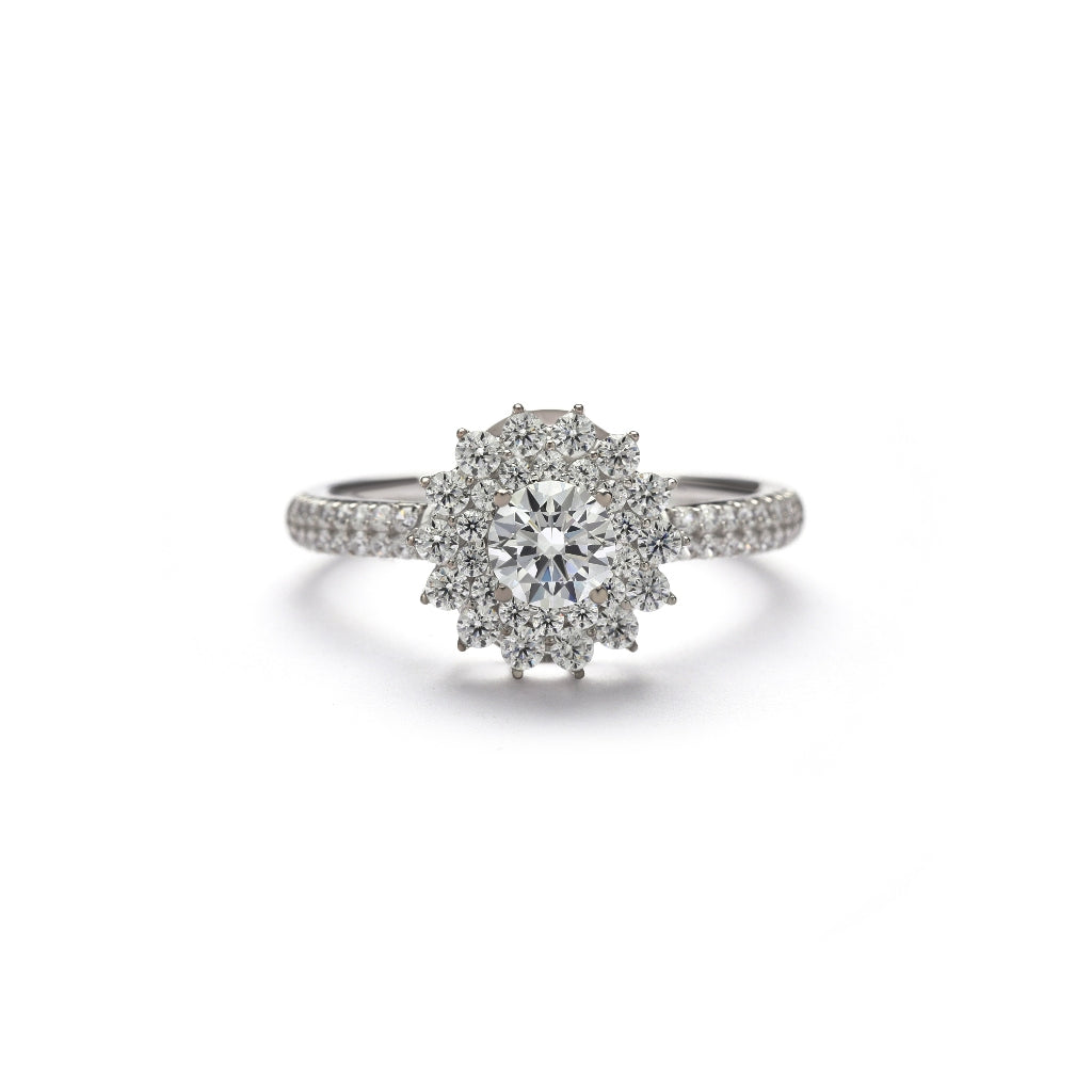 Aurora Cincin Emas 18K - Seraphine 01