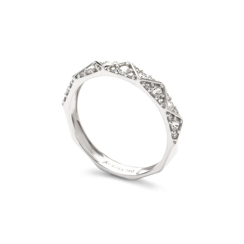 Load image 1 in gallery view. Aurora Cincin Emas 18K - Chantrea 37 Gold Ring