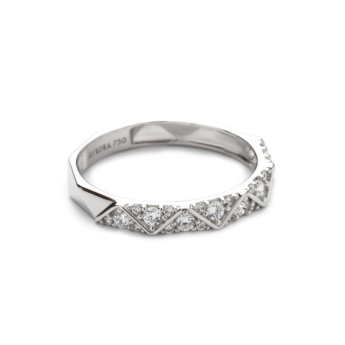 Load image 1 in gallery view. Aurora Cincin Emas 18K - Chantrea 37 Gold Ring