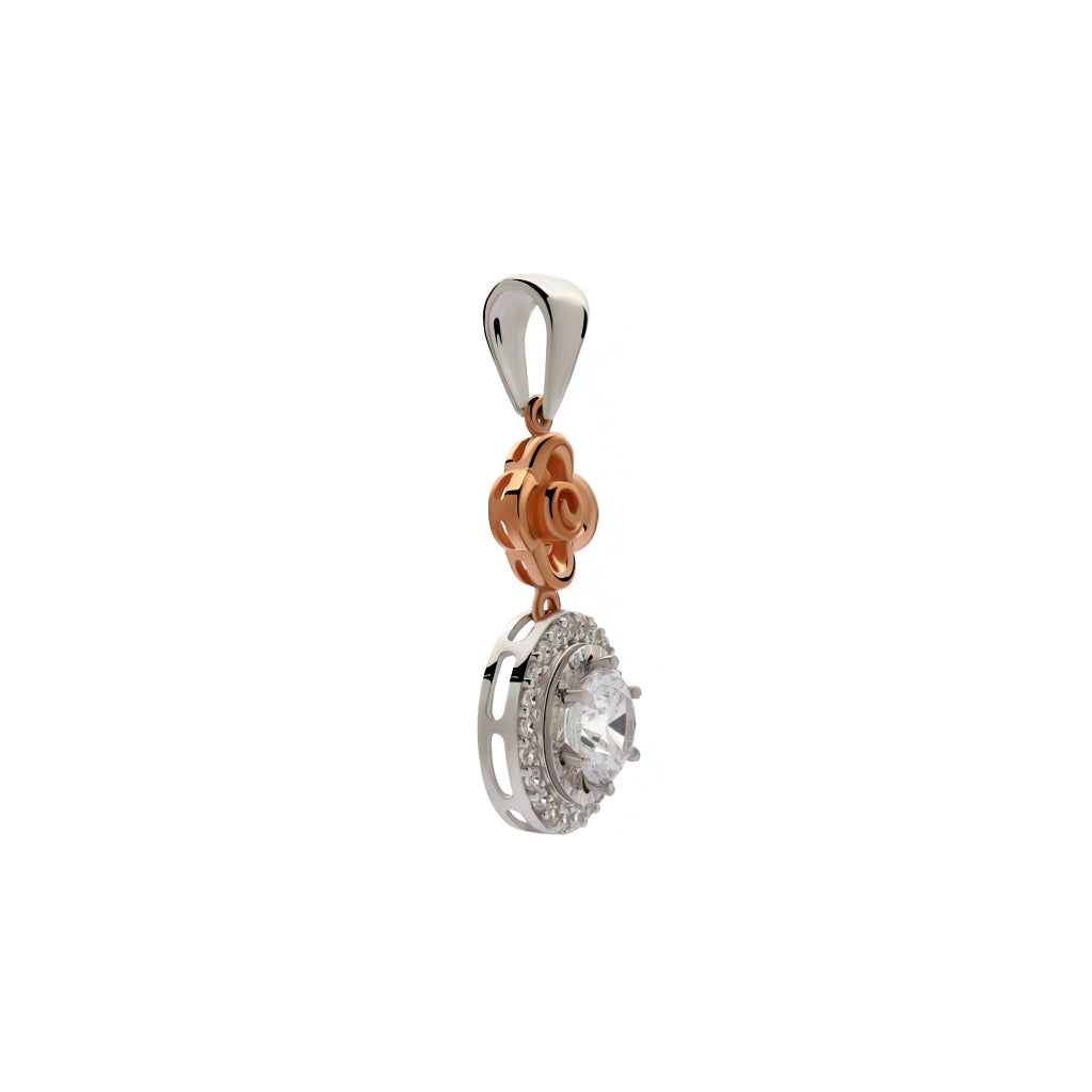 Aurora Gold - Liontin Emas 18K - Araya Pendant - Roses Collection