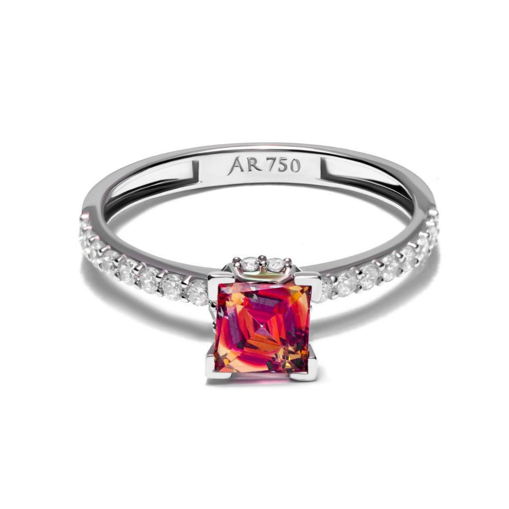 Aurora Gold - Cincin Emas 18K - Juna Ring - Moonlight Vibrant