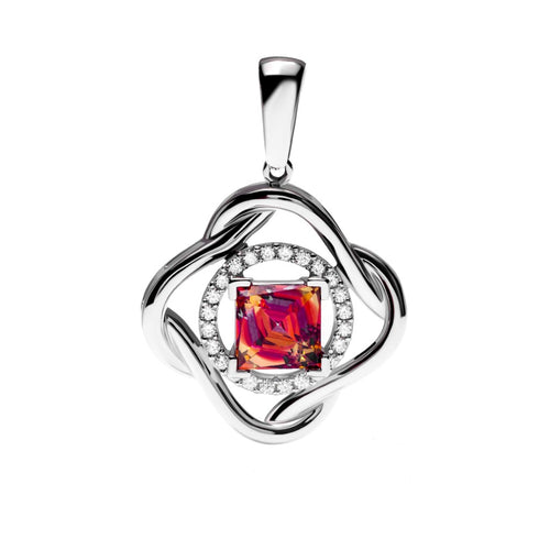 Load image 1 in gallery view. Aurora Gold - Liontin Emas 18K - Zeta Pendant -  Moonlight Vibrant