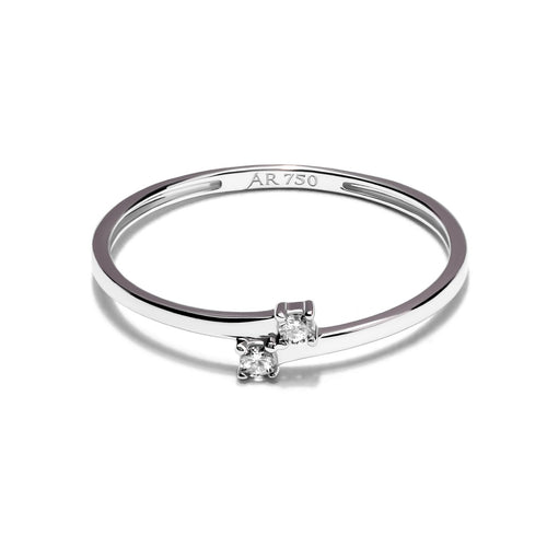 Load image 1 in gallery view. Aurora Gold - Cincin Emas 18K - Liona Ring