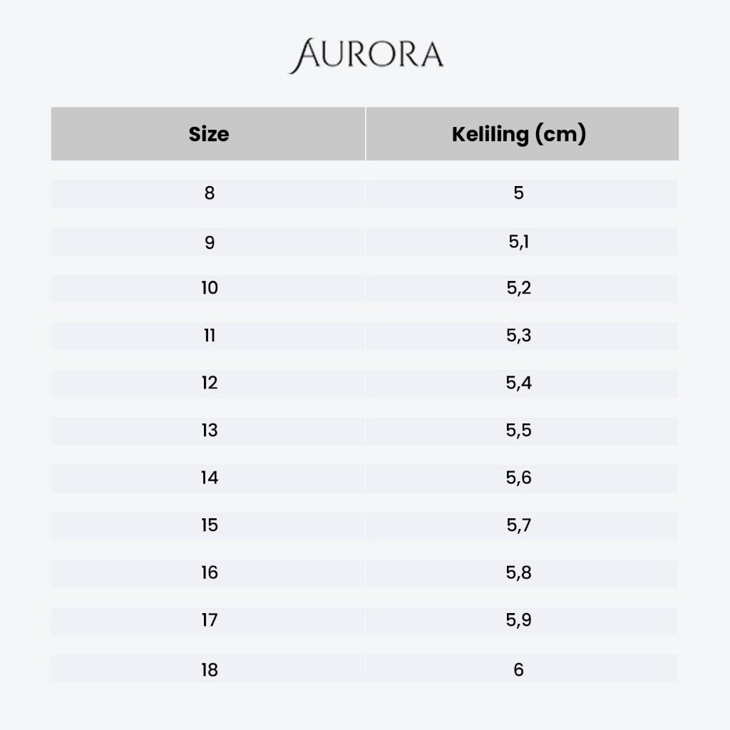 Aurora Gold - Cincin Emas 18K - Priya Ring