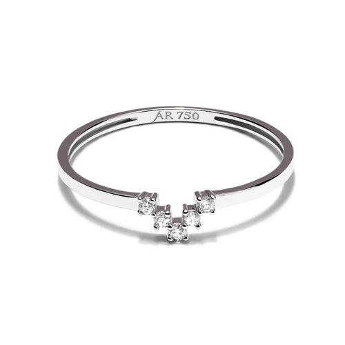 Load image 1 in gallery view. Aurora Gold - Cincin Emas 18K - Ora Ring