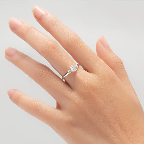 Load image 1 in gallery view. Aurora Gold - Cincin Emas 18K - Kalula Ring