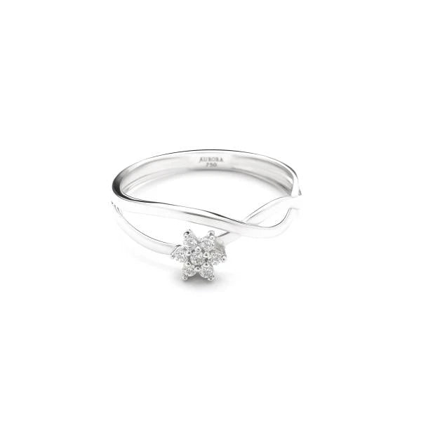 Aurora Gold - Cincin Emas 18K - Natura 01