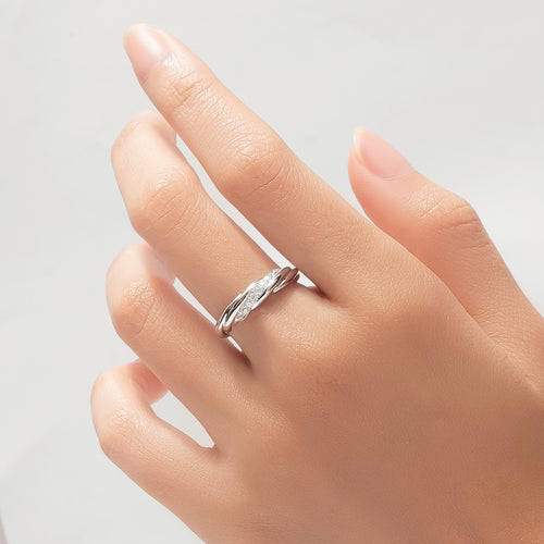 Load image 1 in gallery view. Aurora Gold - Cincin Emas 18K - Sava Ring