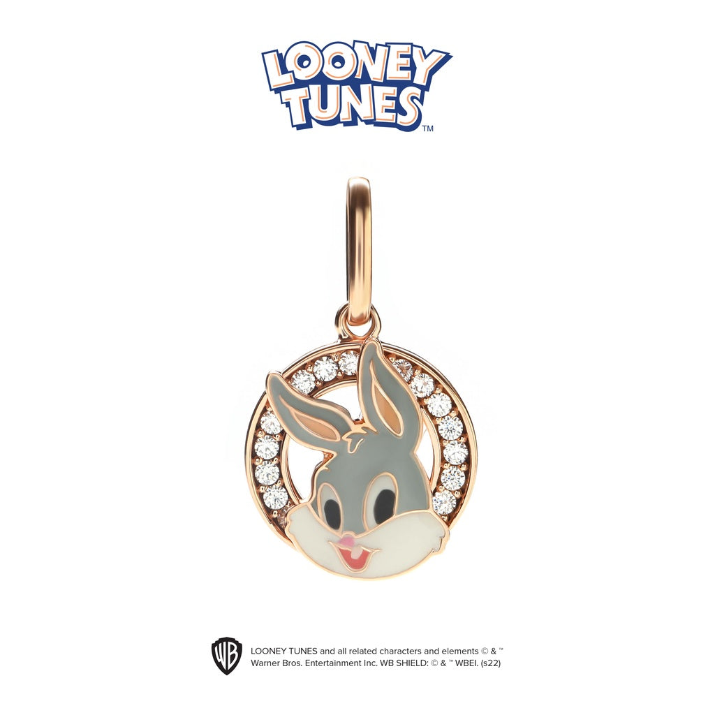 Aurora Liontin Emas Anak 18K - Looney Tunes 002 Gold Pendant