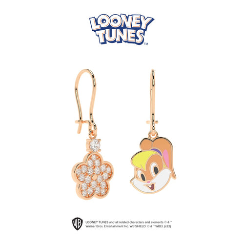 Load image 1 in gallery view. Aurora Anting Emas Anak 18K - Looney Tunes 08 Gold Earring
