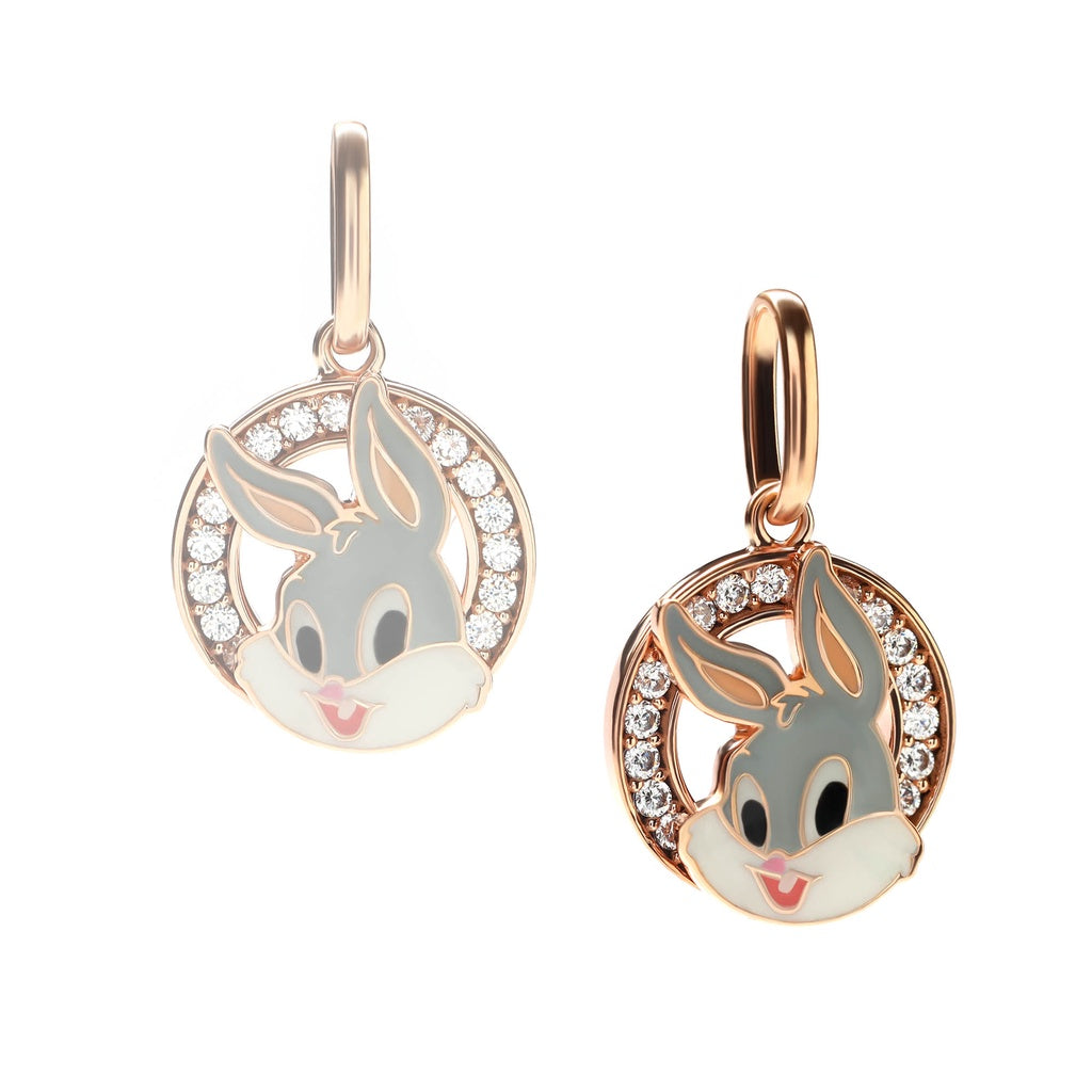 Aurora Liontin Emas Anak 18K - Looney Tunes 002 Gold Pendant