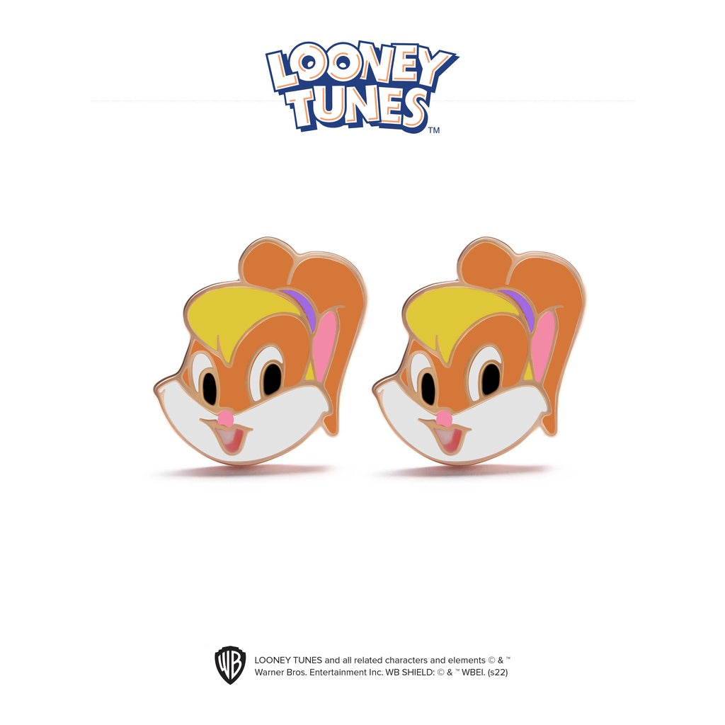 Aurora Anting Emas Anak 18K - Looney Tunes 01 Gold Earring