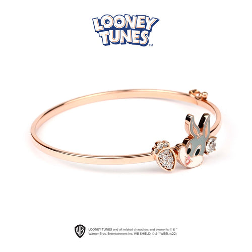 Load image 1 in gallery view. Aurora Gelang Emas Anak 18K - Looney Tunes 0004