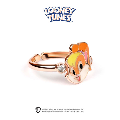 Load image 1 in gallery view. Aurora Cincin Emas Anak 18K - Looney Tunes 00002