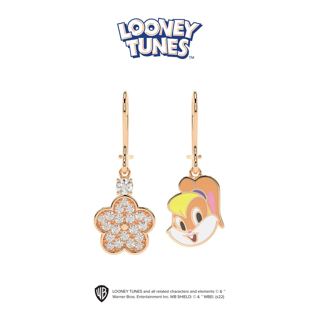 Aurora Anting Emas Anak 18K - Looney Tunes 08 Gold Earring