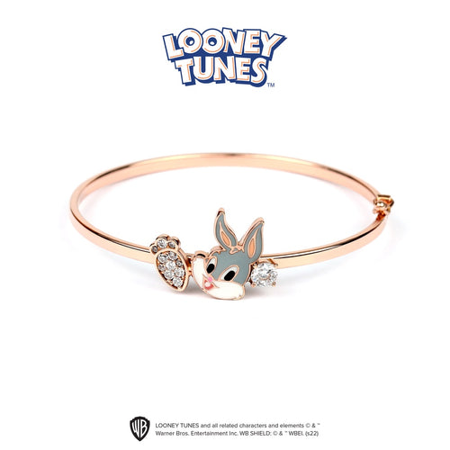 Load image 1 in gallery view. Aurora Gelang Emas Anak 18K - Looney Tunes 0004